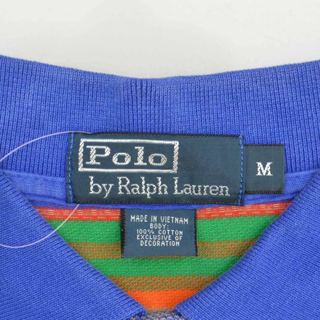 POLO RALPH LAUREN(ポロラルフローレン)の【POLORALPHLAUREN】ネイティブボーダー半袖ポロシャツ メンズのトップス(ポロシャツ)の商品写真