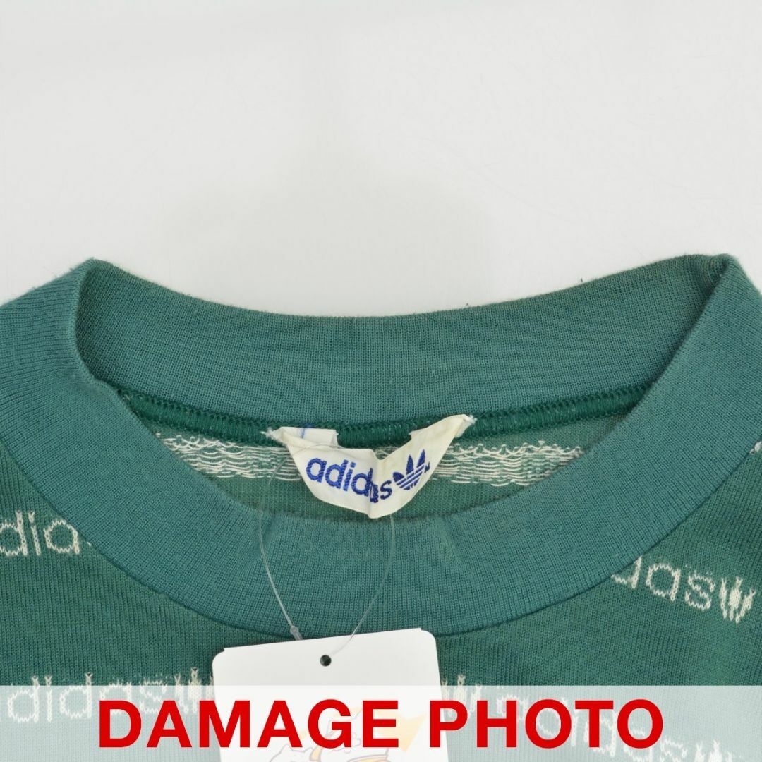 adidas(アディダス)の【ADIDAS】80s ロゴジャガード半袖Tシャツ メンズのトップス(Tシャツ/カットソー(半袖/袖なし))の商品写真
