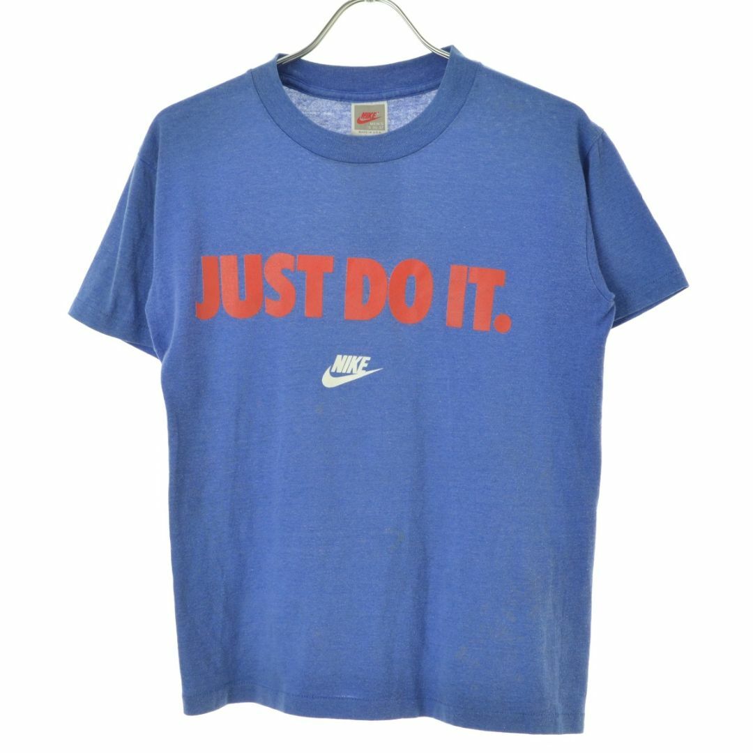 NIKE(ナイキ)の【NIKE】90s 銀タグ USA製 JUST DO IT半袖Tシャツ メンズのトップス(Tシャツ/カットソー(半袖/袖なし))の商品写真