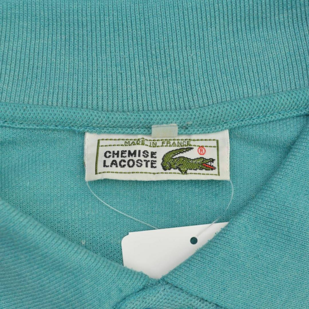 LACOSTE(ラコステ)の【LACOSTE】CHEMISE フランス製 鹿の子半袖ポロシャツ メンズのトップス(ポロシャツ)の商品写真