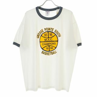 【JERZEES】90s リンガー半袖Tシャツ(Tシャツ/カットソー(半袖/袖なし))