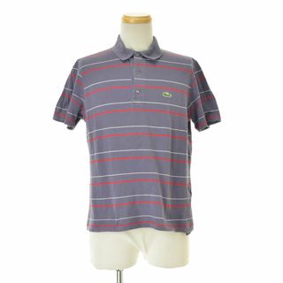 ラコステ(LACOSTE)の【LACOSTE】70s〜 フランス製 CHEMISE ボーダー半袖ポロシャツ(ポロシャツ)