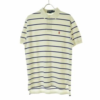 ポロラルフローレン(POLO RALPH LAUREN)の【POLORALPHLAUREN】ポニー刺? ボーダー半袖ポロシャツ(ポロシャツ)