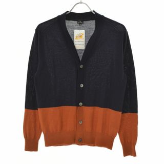 ポールスミス(Paul Smith)の【PSPAULSMITH】バイカラーウールニット長袖カーディガン(カーディガン)