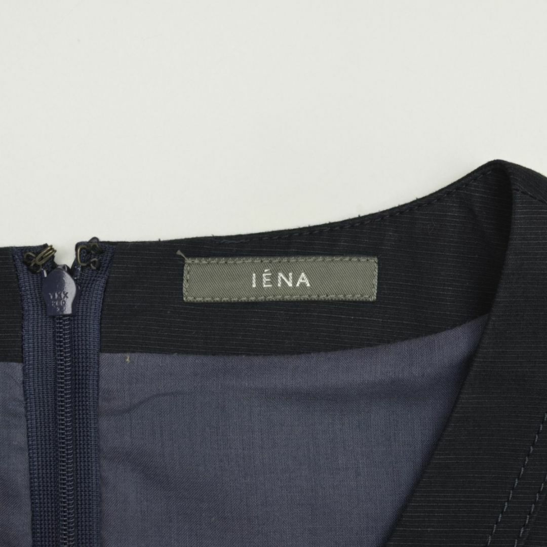 IENA(イエナ)の【IENA】ベルト付フレンチスリーブワンピース レディースのワンピース(ひざ丈ワンピース)の商品写真