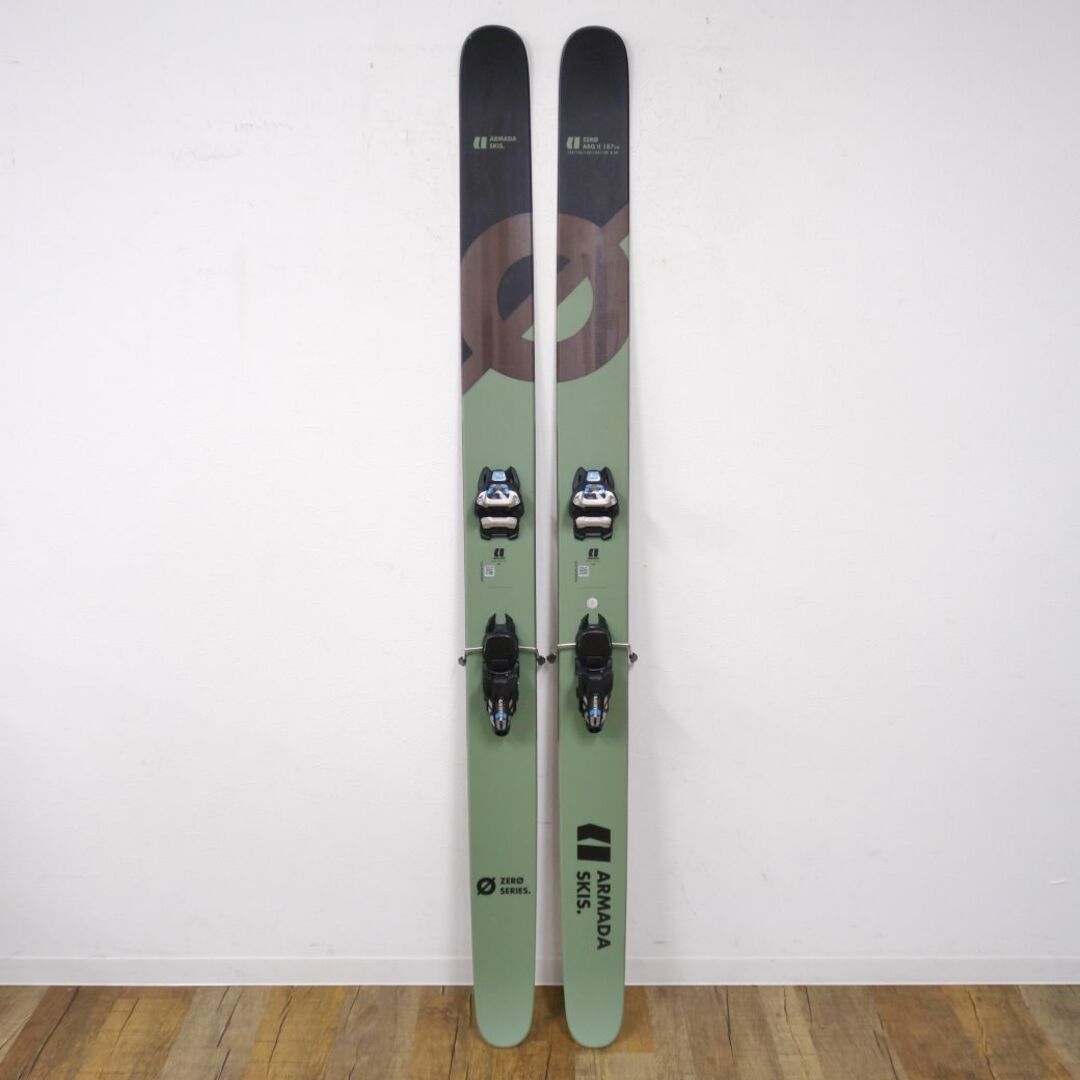 美品 アルマダ ARMADA ZERO ARG2 187cm ビンディング MARKER 美品 アルマダ ARMADA ZERO ARG2 187cm ビンディング MARKER