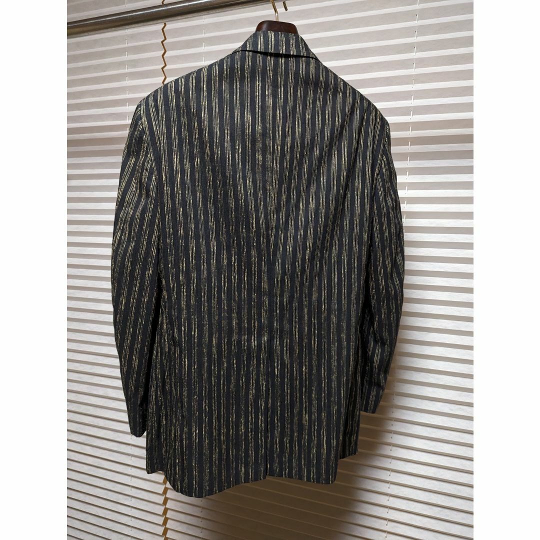 春夏 英国頂点 Chester Barrie シルク ジャケット Mサイズ 黒 メンズのジャケット/アウター(テーラードジャケット)の商品写真