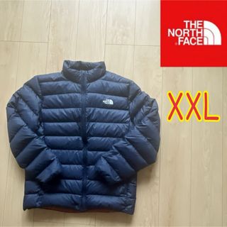 THE NORTH FACE - ノースフェイス　ダウンジャケット　ネイビー　メンズXXL