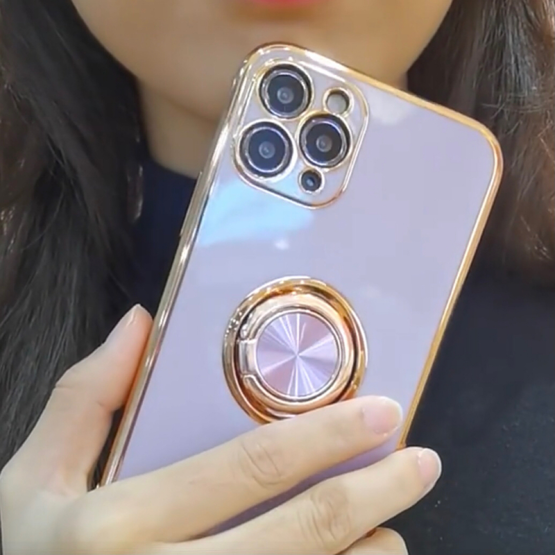 大人気シリーズ❗️高級感リング付き⭐︎iPhone アイフォン ケース‼️ スマホ/家電/カメラのスマホアクセサリー(iPhoneケース)の商品写真