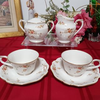 ノリタケ(Noritake)のNORITAKE IVORY CHINA ノリタケ カップアンドソーサー ２客(グラス/カップ)