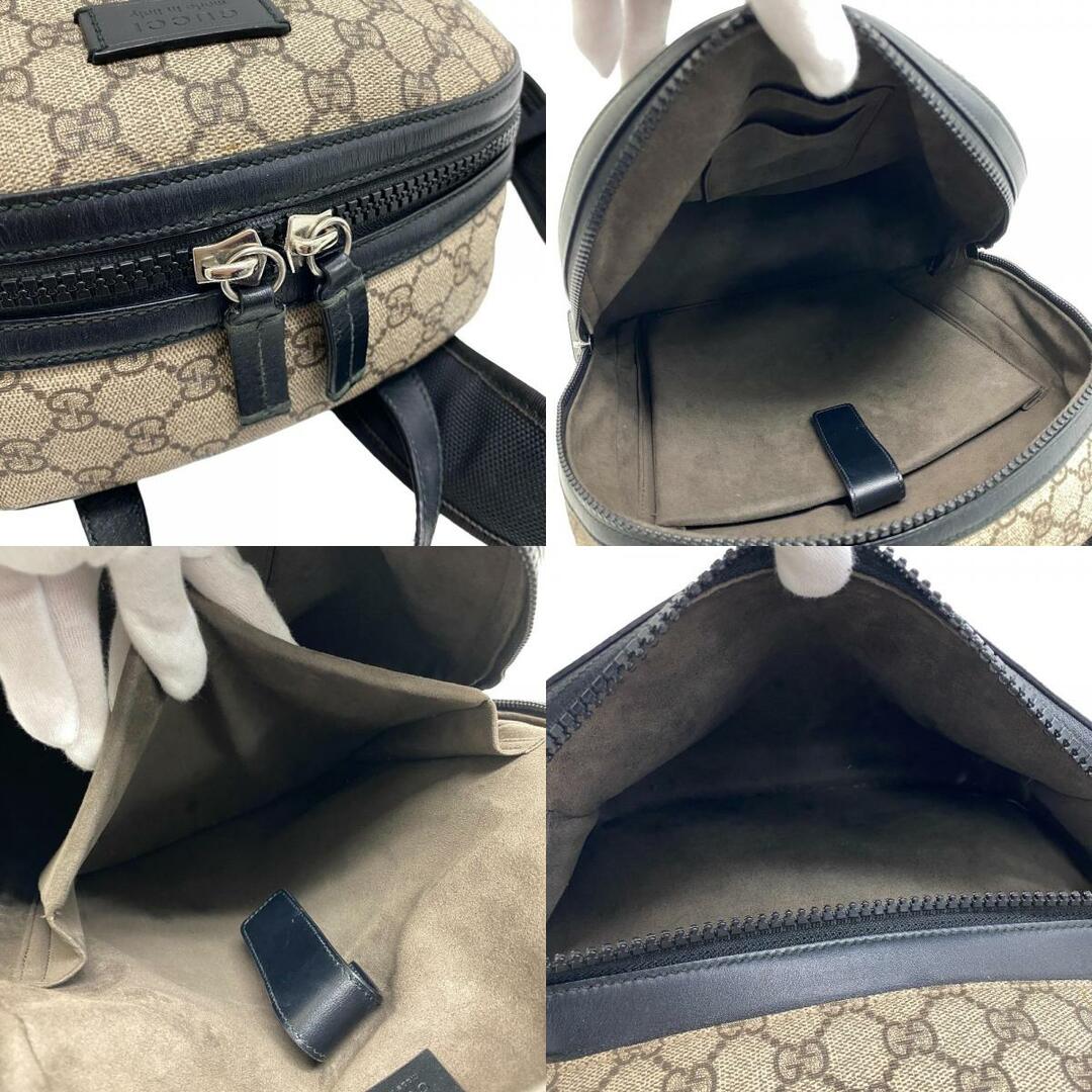 Gucci(グッチ)のグッチ GUCCI リュック・デイパック
 GGスプリーム 406370 ブラウン レディースのバッグ(リュック/バックパック)の商品写真