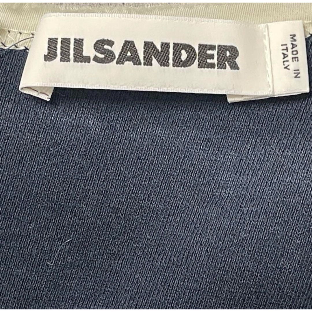 Jil Sander(ジルサンダー)の良品　JILSANDER ワンピース　Aライン　フレア　ストレッチ　マリンルック レディースのワンピース(ロングワンピース/マキシワンピース)の商品写真