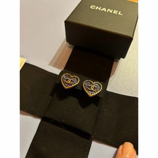 CHANEL - 最終値下げ【新品未使用】シャネル　24P 最新作　デニム感　イヤリング　スモール