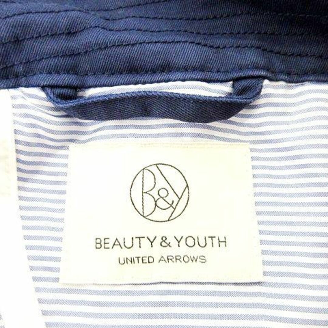 BEAUTY&YOUTH UNITED ARROWS(ビューティアンドユースユナイテッドアローズ)のB&Y ユナイテッドアローズ パーカー ジャケット L ネイビー IBO49 メンズのトップス(パーカー)の商品写真