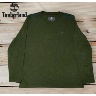 Timberland - TIMBERLAND ティンバーランド 刺繍ロゴ カットソー ロンT