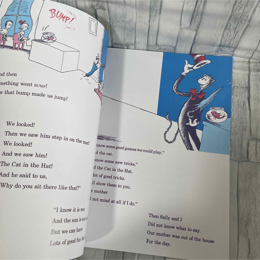 英語絵本　2冊セットThe Cat in the Hat  Dr.Seuss エンタメ/ホビーの本(絵本/児童書)の商品写真