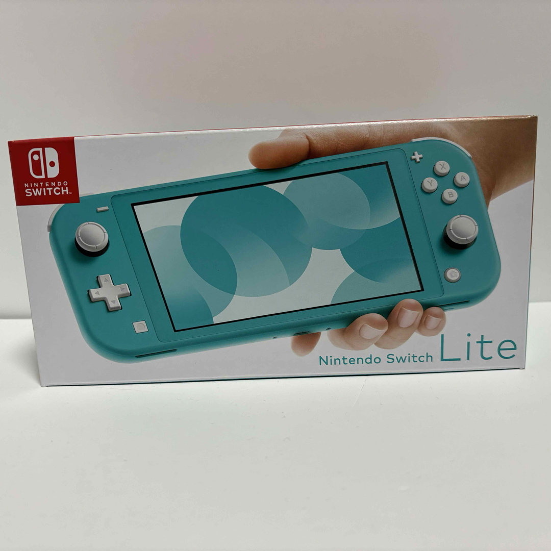 Nintendo Switch(ニンテンドースイッチ)のニンテンドースイッチライト ターコイズ 本体 新品 保証あり エンタメ/ホビーのゲームソフト/ゲーム機本体(携帯用ゲーム機本体)の商品写真