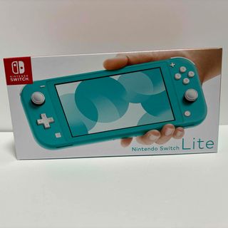 ニンテンドースイッチ(Nintendo Switch)のニンテンドースイッチライト ターコイズ 本体 新品 保証あり(携帯用ゲーム機本体)