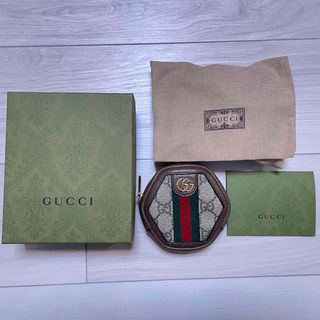 Gucci - 【美品】GUCCI  オフィディア　コインケース　丸型