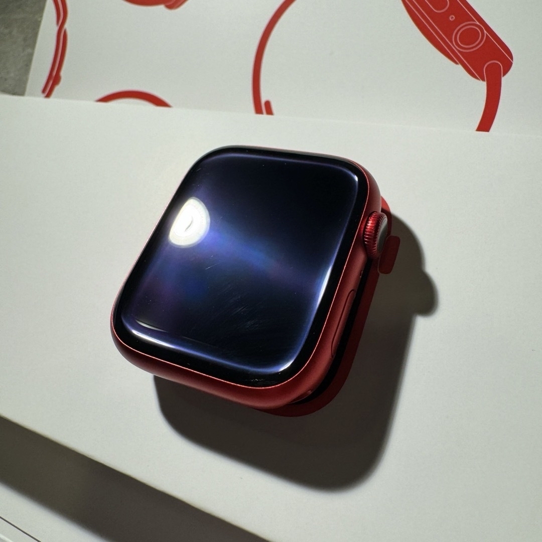 Apple Watch(アップルウォッチ)のApple Watch Series 9 45mm PRODUCT RED スマホ/家電/カメラのスマホアクセサリー(その他)の商品写真