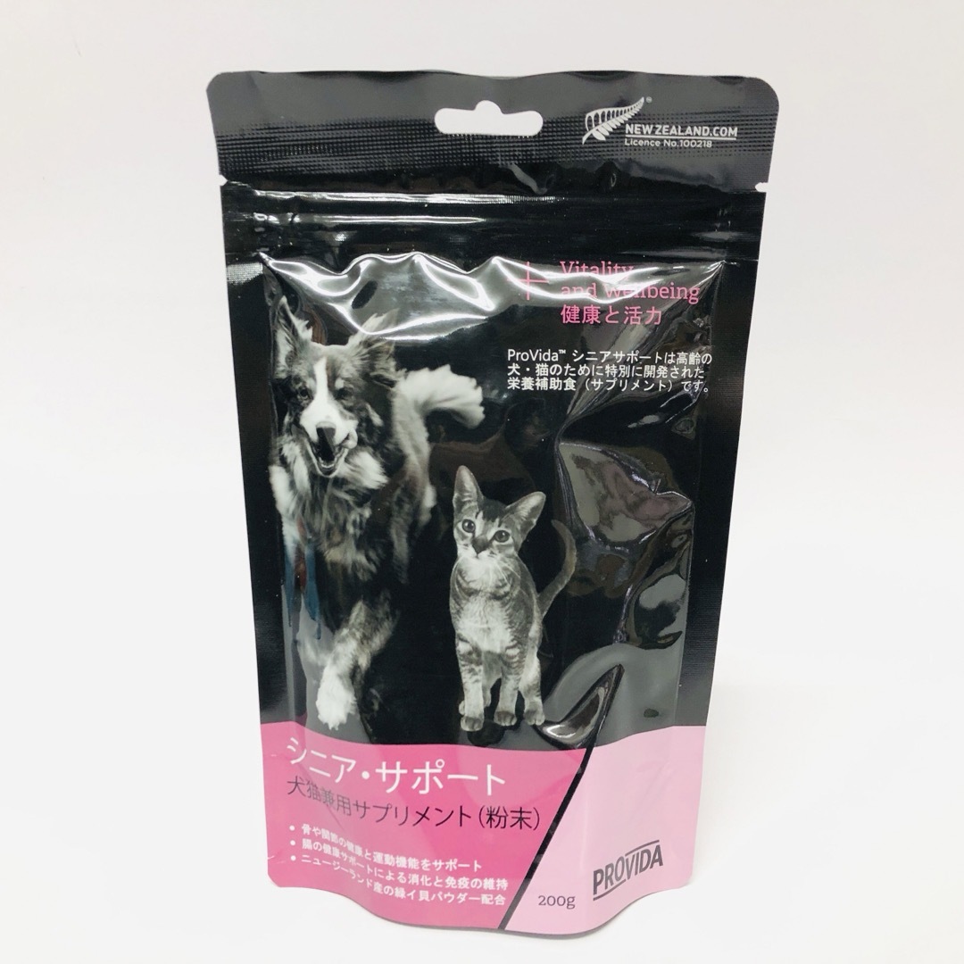 k9natural K9ナチュラル　シニアサポート　200g犬猫兼用サプリメント その他のペット用品(ペットフード)の商品写真