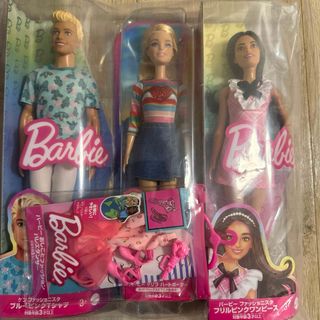 バービー(Barbie)の新品未使用未開封！　バービー　3体セット(ぬいぐるみ/人形)