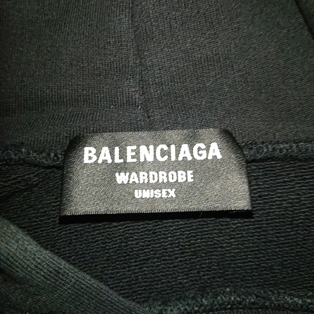 Balenciaga(バレンシアガ)のバレンシアガ 600583 TIV84 バックロゴプリントプルオーバーパーカー メンズのトップス(パーカー)の商品写真