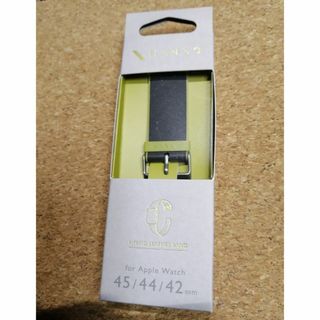 エレコム Apple Watch 45 44 42mm レザーバンド 