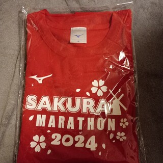 MIZUNO - 佐倉マラソン　2024 Tシャツ　Mサイズ