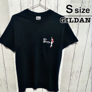 ギルタン(GILDAN)のUSA古着　ギルダン　Tシャツ　ブラック　プリント　Linda Watkins(Tシャツ/カットソー(半袖/袖なし))