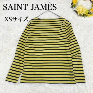 【SAINT JAMES】ウェッソン ボーダーバスク T0 XS 小さいサイズ(Tシャツ(長袖/七分))