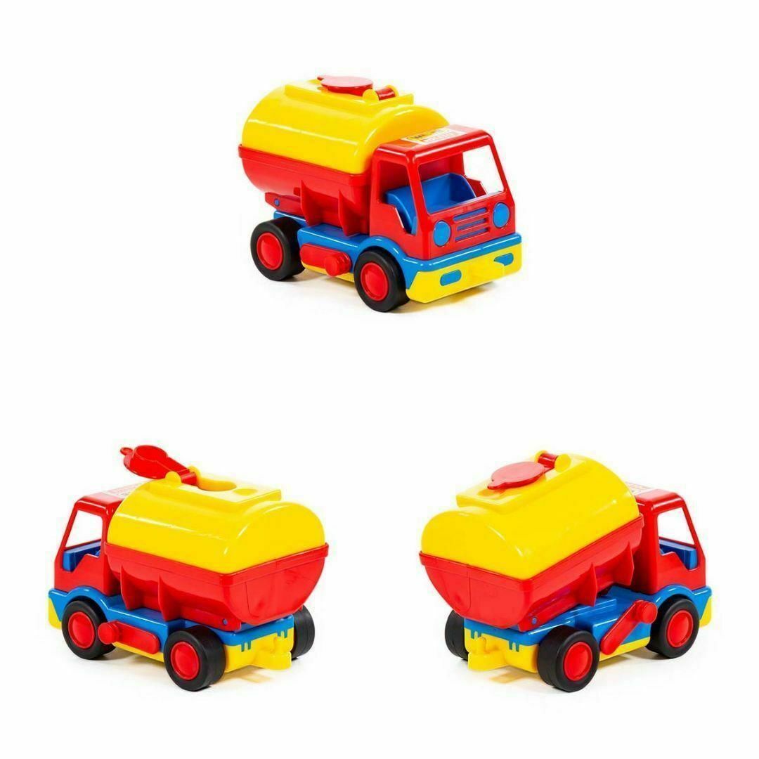 はたらく車 消防車 タンカー 2種セット 働く車 ポリシエ POLISIE キッズ/ベビー/マタニティのおもちゃ(電車のおもちゃ/車)の商品写真