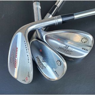 タイトリスト(Titleist)の【美品3本】ボーケイ 52.56.60 Titleist vokey(クラブ)