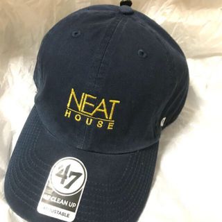 47 NEAT HOUSE ネイビー　キャップ　帽子