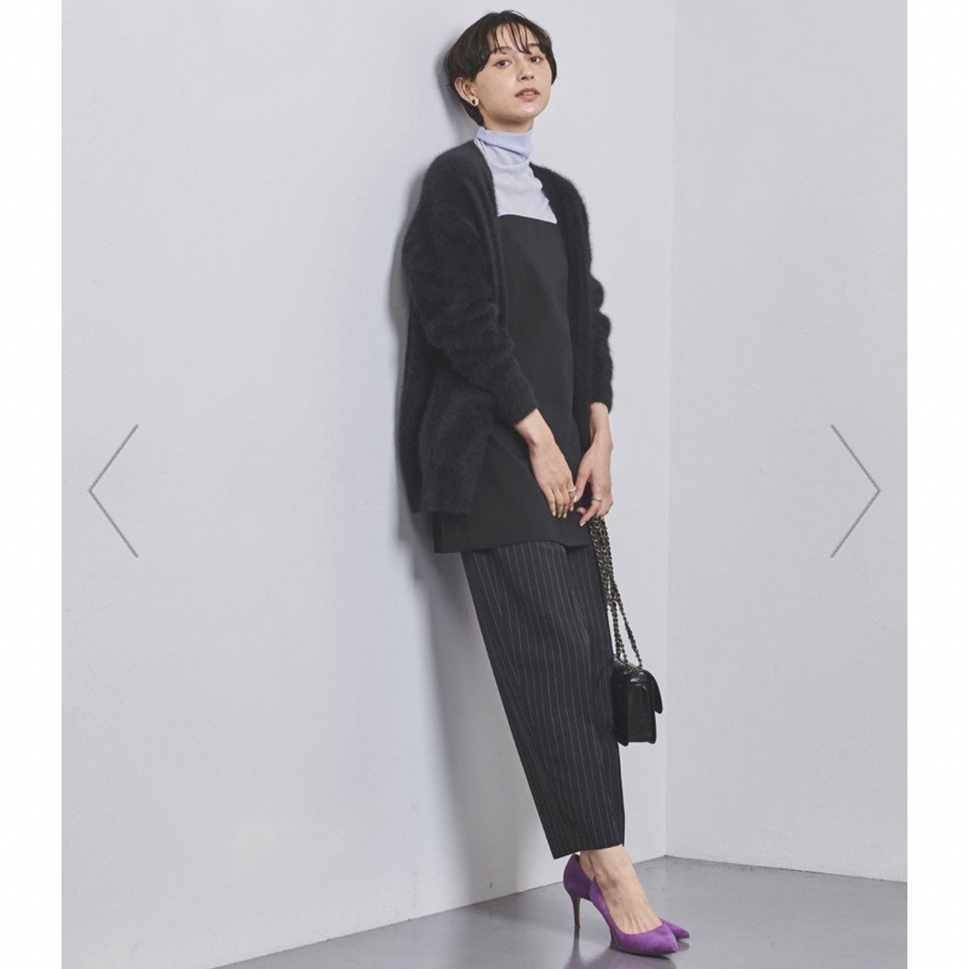 UNITED ARROWS(ユナイテッドアローズ)の【美品】UNITED ARROWS フォックスカシミヤ　ミドル　カーディガン レディースのトップス(カーディガン)の商品写真