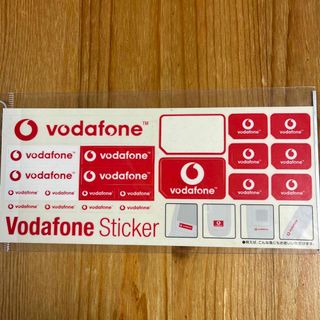 vodafone ステッカー　シール(ノベルティグッズ)