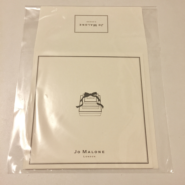 Jo Malone(ジョーマローン)の美品！ジョーマローン メッセージカード インテリア/住まい/日用品の文房具(その他)の商品写真