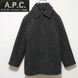 A.P.C - アーペーセー フランス製 ウール ボタンダウン ブルゾン ジャケット