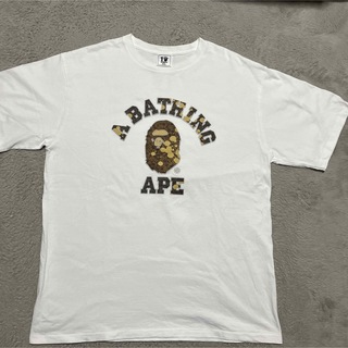 アベイシングエイプ(A BATHING APE)のNYC10周年記念限定　APE BAPE KAWS STASH tシャツ　XXL(Tシャツ/カットソー(半袖/袖なし))