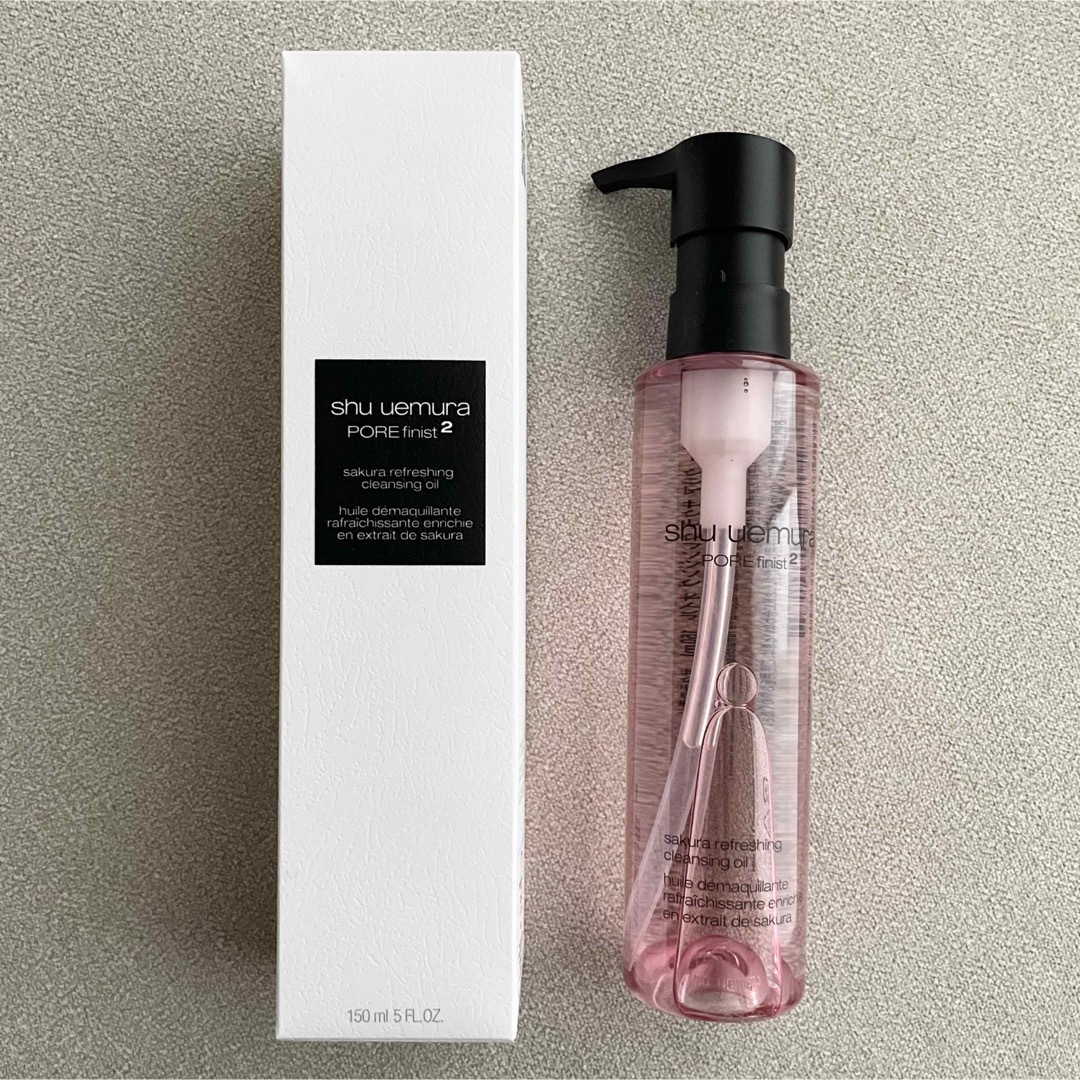 shu uemura(シュウウエムラ)のshu uemuraフレッシュ クリア サクラ クレンジング オイル コスメ/美容のスキンケア/基礎化粧品(クレンジング/メイク落とし)の商品写真