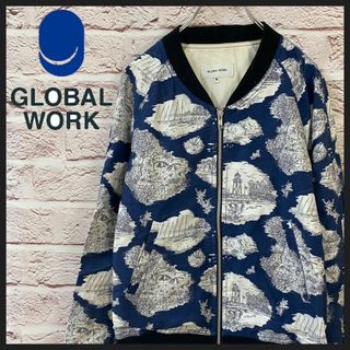 グローバルワーク(GLOBAL WORK)のGLOBALWORK MA1 ジャケット レディース　[ M ](ブルゾン)