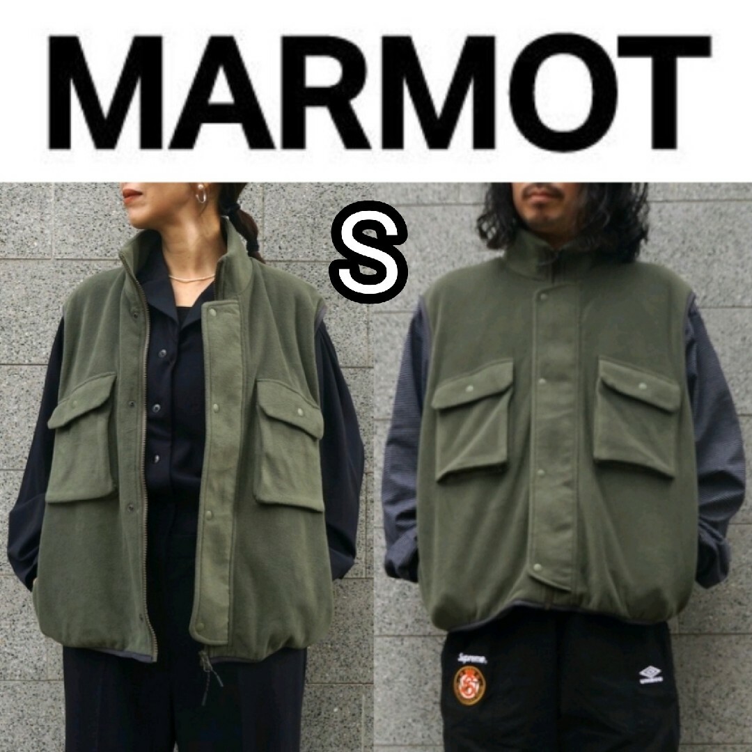 MARMOT(マーモット)のMARMOT CAPITAL MICRO FLEECE VEST S フリース レディースのトップス(ベスト/ジレ)の商品写真