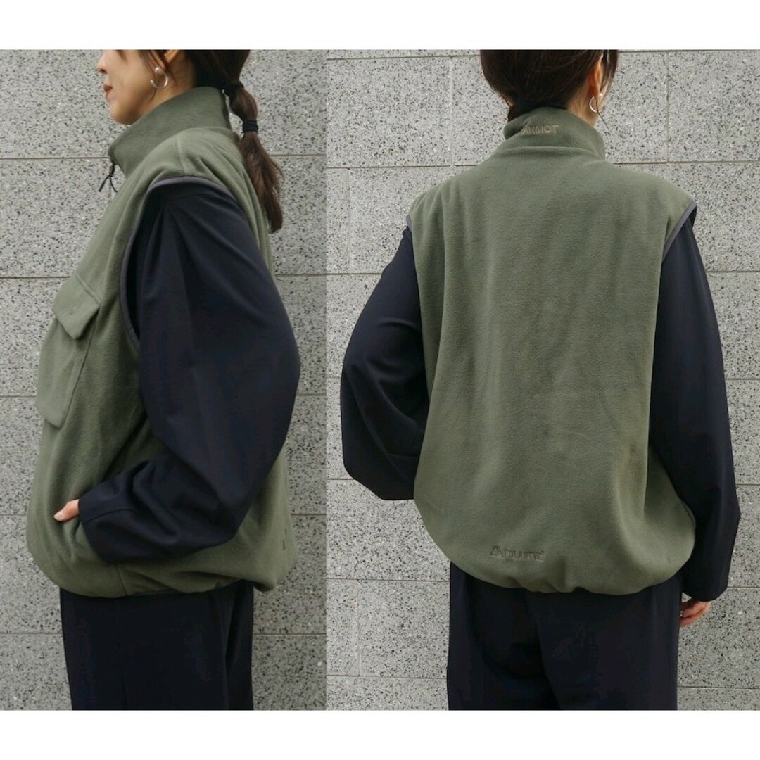 MARMOT(マーモット)のMARMOT CAPITAL MICRO FLEECE VEST S フリース レディースのトップス(ベスト/ジレ)の商品写真