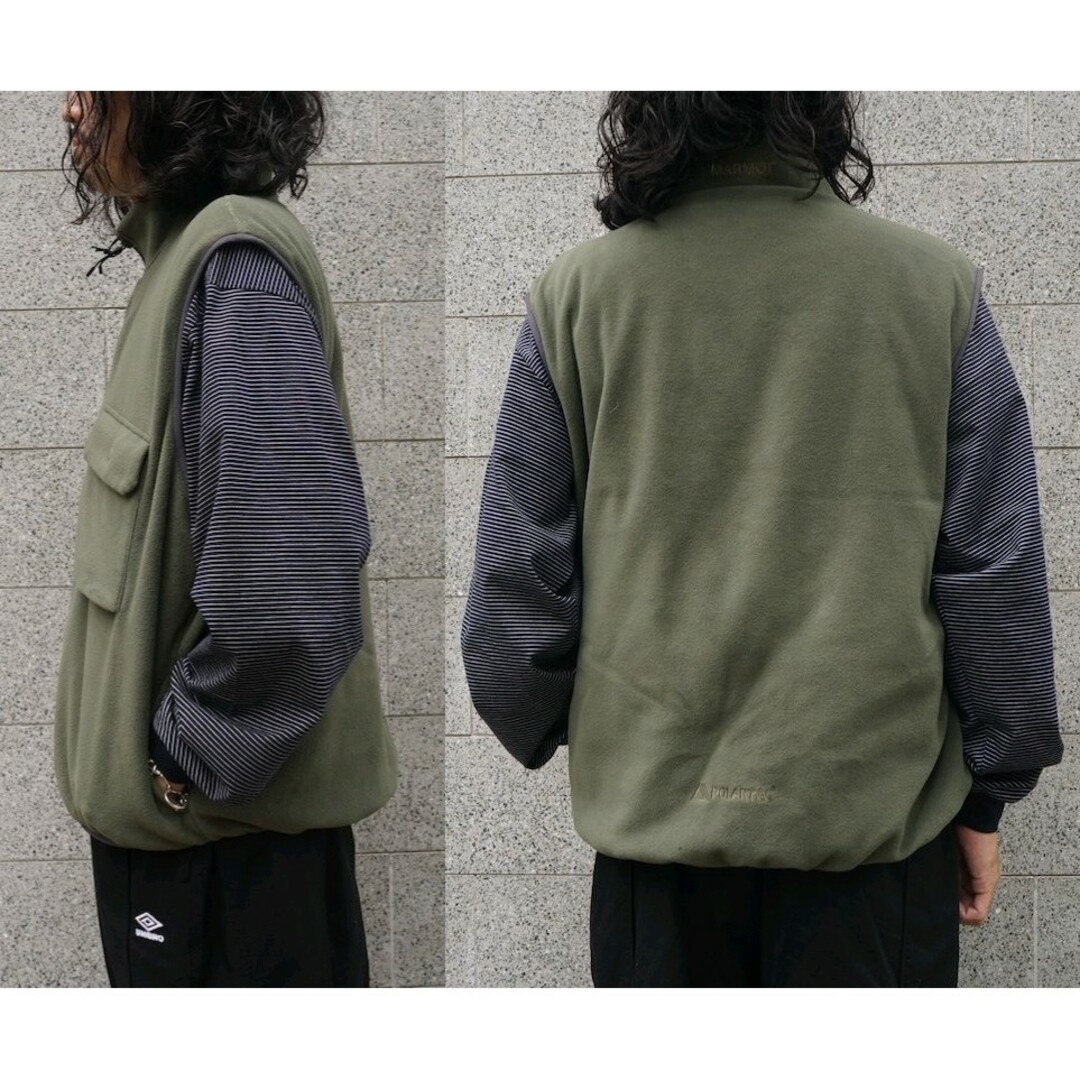 MARMOT(マーモット)のMARMOT CAPITAL MICRO FLEECE VEST S フリース レディースのトップス(ベスト/ジレ)の商品写真