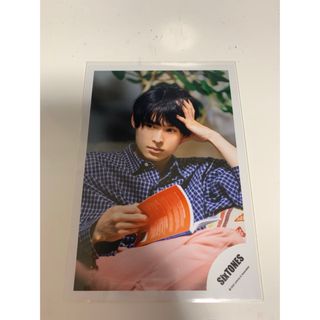 ストーンズ(SixTONES)の【148】 SixTONES 松村北斗 CITYオフショ 公式写真(アイドルグッズ)