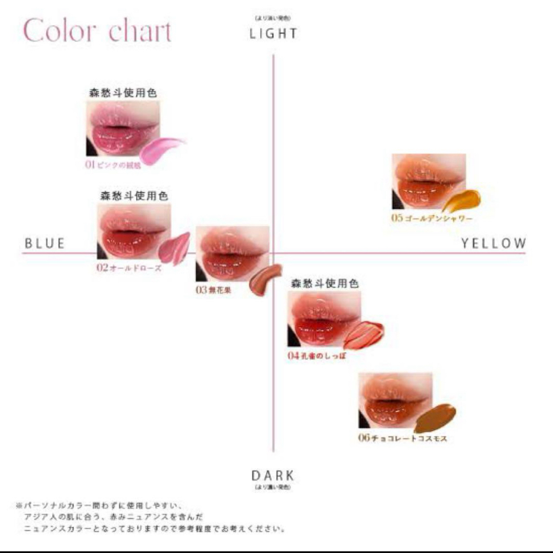 フリンフリン　05 ゴールデンシャワー シャインユーグロウティント コスメ/美容のベースメイク/化粧品(口紅)の商品写真