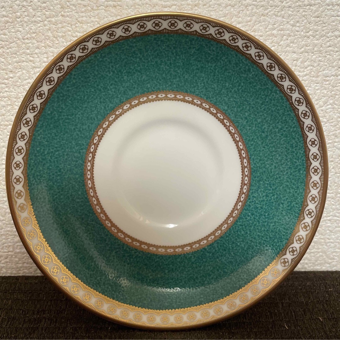 WEDGWOOD(ウェッジウッド)のウェッジウッド　ユーランダー　パウダーグリーン　ピオニー　カップ&ソーサー インテリア/住まい/日用品のキッチン/食器(グラス/カップ)の商品写真