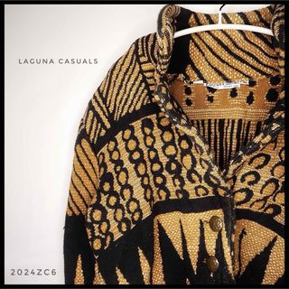 LAGUNA CASUALS 短丈　ブルゾンジャケット　ショート丈　ブラウン(ブルゾン)