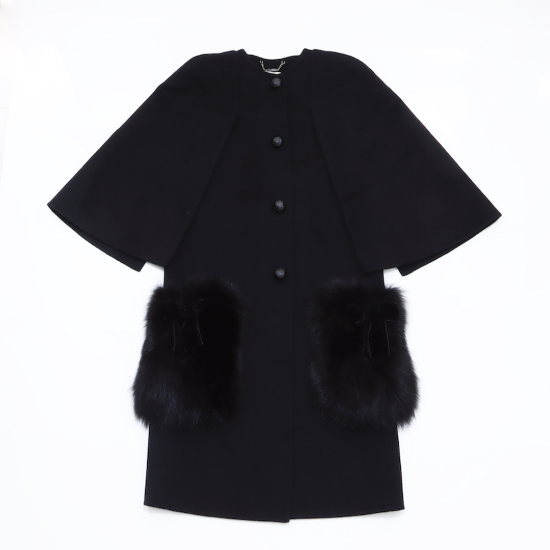 FENDI - フェンディ FENDI ファー ケープ コートの通販 by NUIR FENDI - フェンディ FENDI ファー ケープ コートの通販 by NUIR