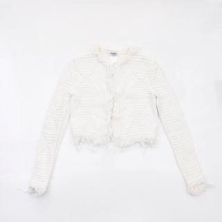 シャネル(CHANEL)のシャネル CHANEL 05Sニット Size:40 カーディガン(カーディガン)